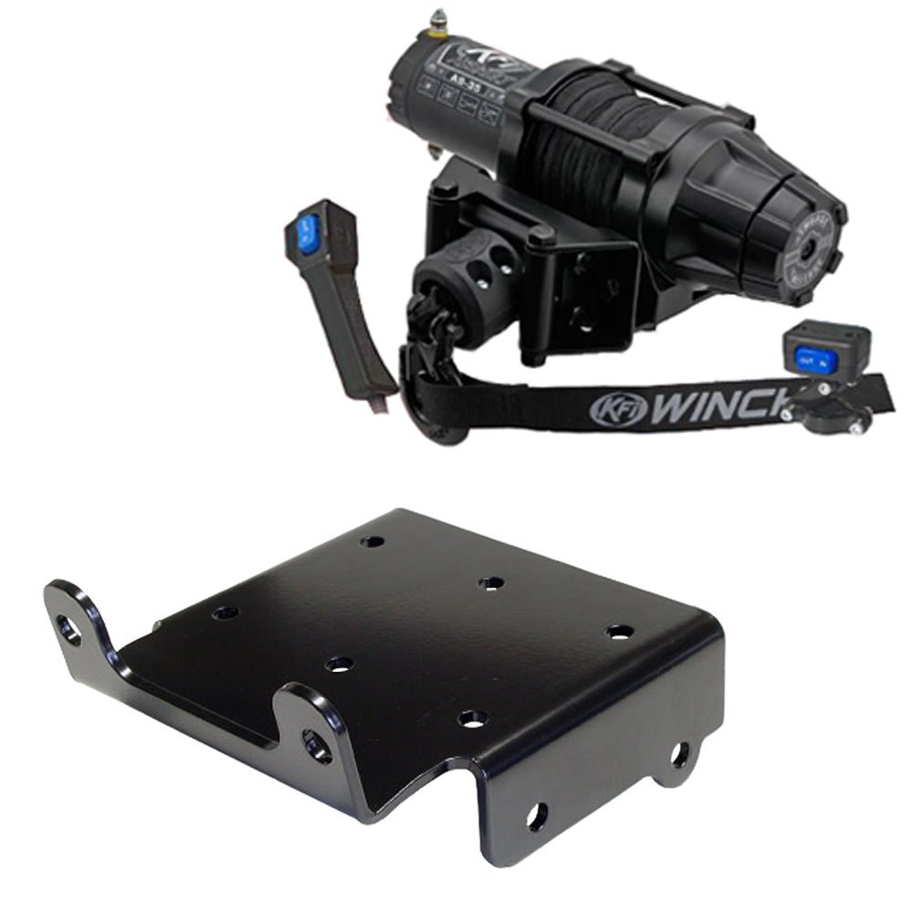 KFI Winch & Winch Mount Kit Suzuki 450, 500, 700, 750 King Quad ATV - MojoMotoSport.com