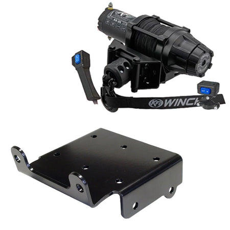 KFI Winch & Winch Mount Kit Suzuki 450, 500, 700, 750 King Quad ATV - MojoMotoSport.com
