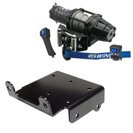 KFI Winch & Winch Mount Kit Suzuki 450, 500, 700, 750 King Quad ATV - MojoMotoSport.com