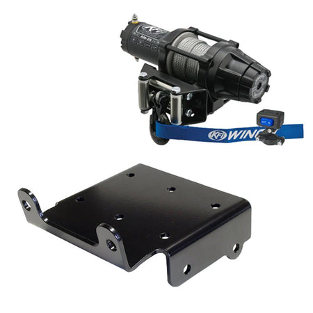 KFI Winch & Winch Mount Kit Suzuki King Quad 450 500 700 750 - MojoMotoSport.com