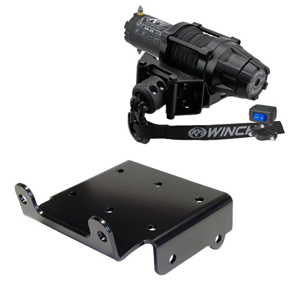 KFI Winch & Winch Mount Kit Suzuki King Quad 450 500 700 750 - MojoMotoSport.com