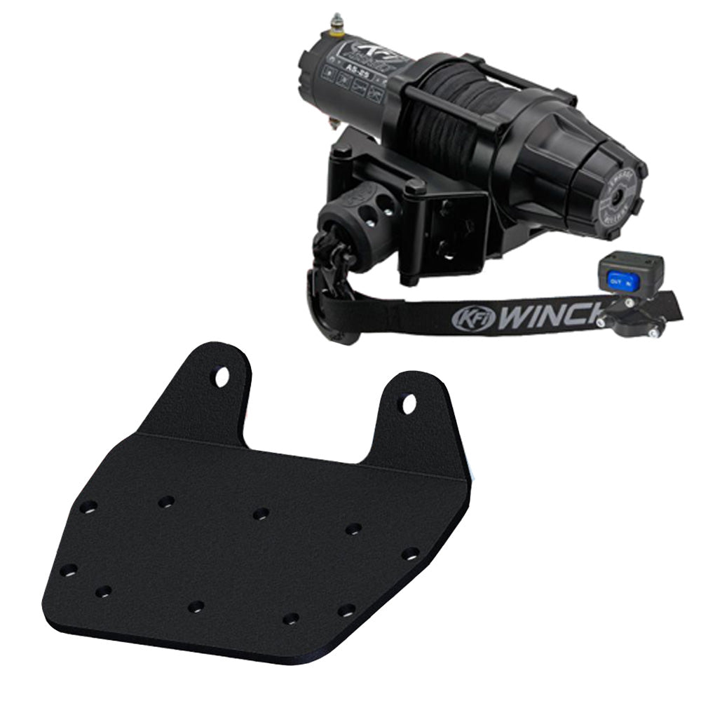 KFI Winch & Winch Mount Kit Yamaha Grizzly 660 ATV (2002 - 2008) - MojoMotoSport.com