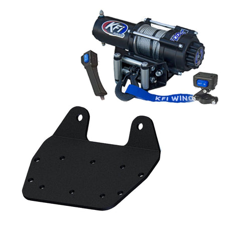 KFI Winch & Winch Mount Kit Yamaha Grizzly 660 ATV (2002 - 2008) - MojoMotoSport.com
