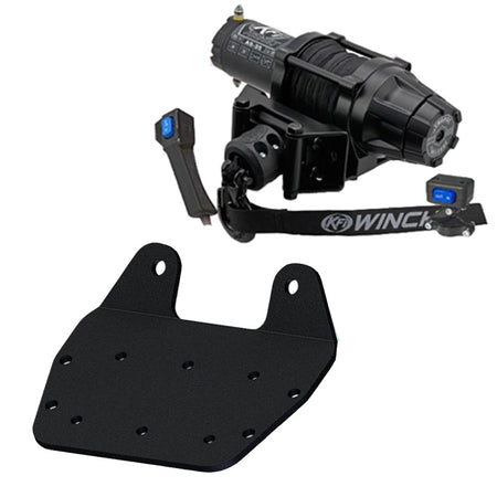 KFI Winch & Winch Mount Kit Yamaha Grizzly 660 ATV (2002 - 2008) - MojoMotoSport.com