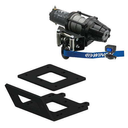 KFI Winch & Winch Mount Kit Yamaha Kodiak 450 4x4 ATV (2018 - 2025) - MojoMotoSport.com