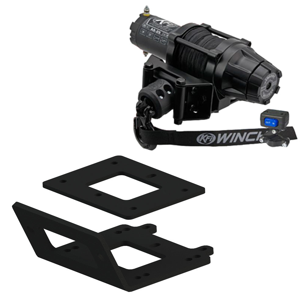 KFI Winch & Winch Mount Kit Yamaha Kodiak 450 4x4 ATV (2018 - 2025) - MojoMotoSport.com
