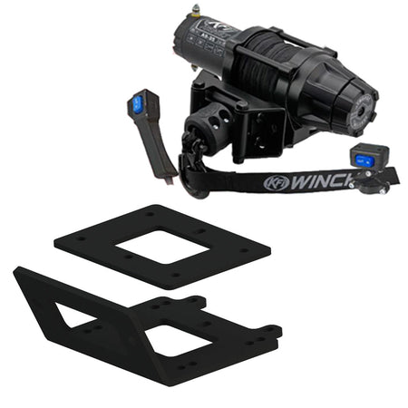 KFI Winch & Winch Mount Kit Yamaha Kodiak 450 4x4 ATV (2018 - 2025) - MojoMotoSport.com