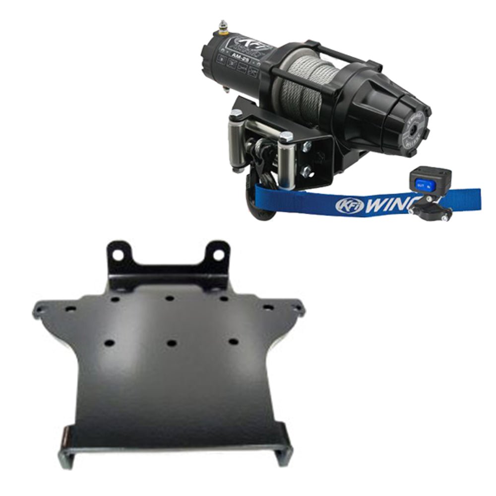 KFI WinchKit fits Honda Foreman TRX500 (FA*FE*FM*TM) (2005 - 2006) & Honda Rubicon TRX500 (FA*FGA) (2005 - 2008) - MojoMotoSport.com