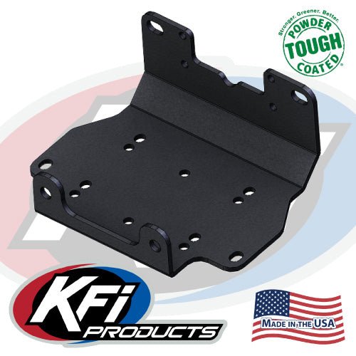KFI Yamaha Grizzly and Kodiak Winch Mount| 101275 - MojoMotoSport.com
