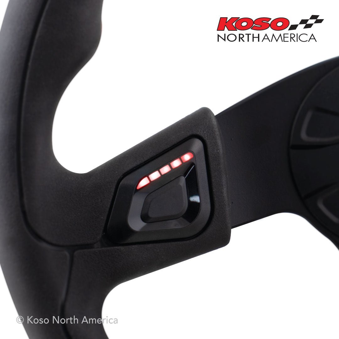 Koso Heated Polaris/Can - Am/Kawasaki Steering Wheel Kit - MojoMotoSport.com