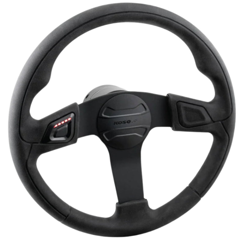 Koso Heated Polaris/Can - Am/Kawasaki Steering Wheel Kit - MojoMotoSport.com
