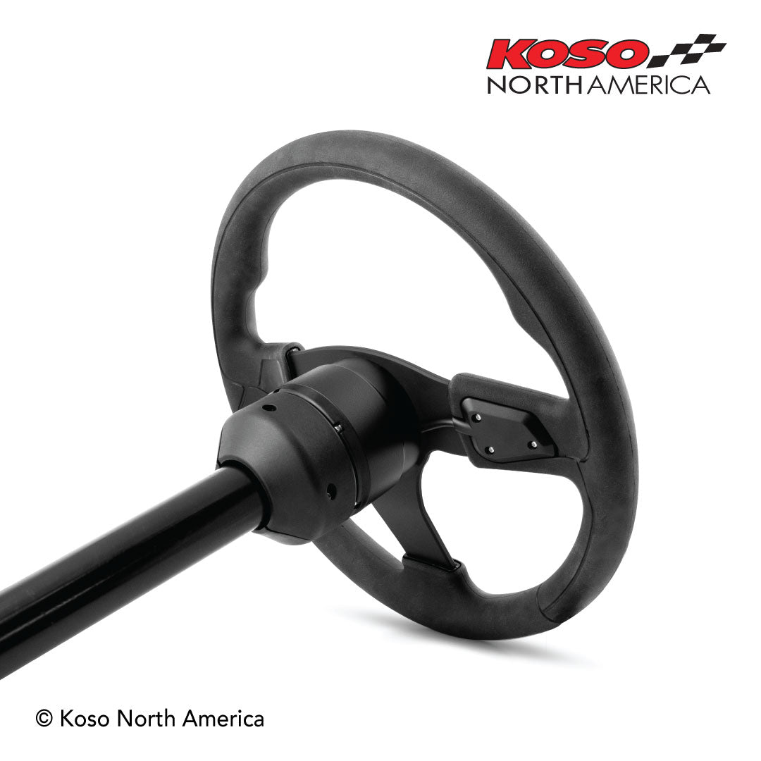 Koso Heated Polaris/Can - Am/Kawasaki Steering Wheel Kit - MojoMotoSport.com