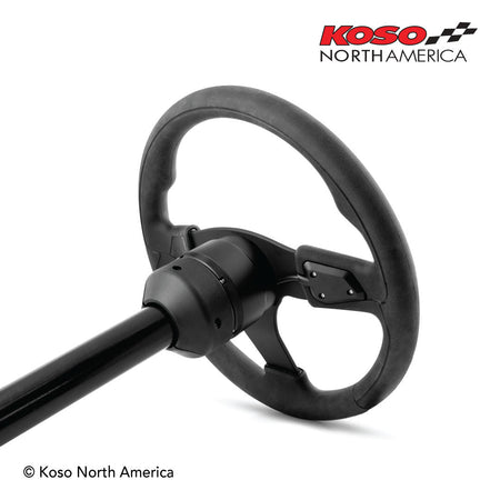 Koso Heated Polaris/Can - Am/Kawasaki Steering Wheel Kit - MojoMotoSport.com