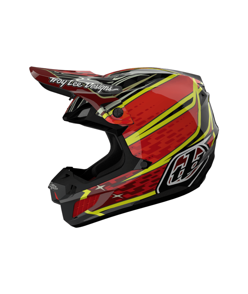 Troy Lee Designs Wings Se5 Carbon Helmet w/ Mips | MojoMotoSport.com