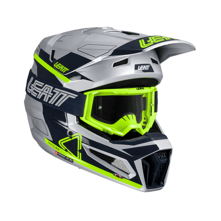 Leatt 3.5 Moto Helmet Kit w/ 4.5 Goggles V25 - MojoMotoSport.com