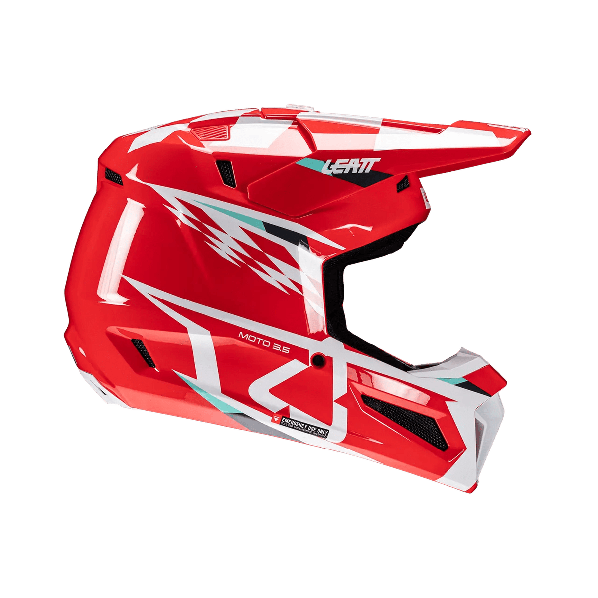 Leatt 3.5 Moto Helmet Kit w/ 4.5 Goggles V25 - MojoMotoSport.com