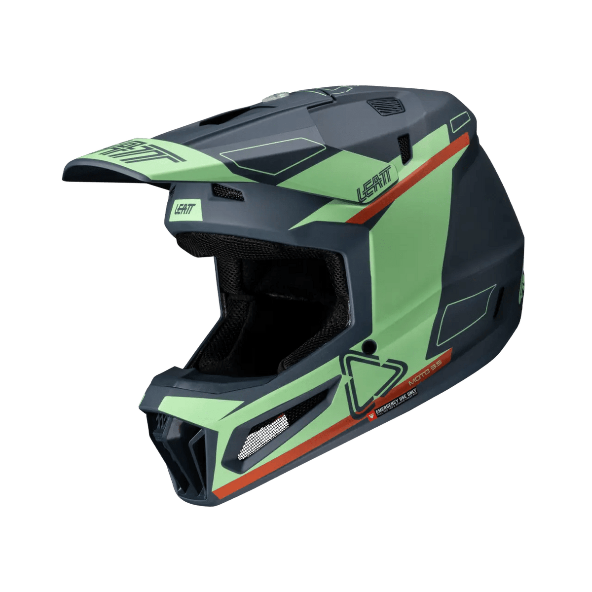 Leatt 3.5 Moto Helmet Kit w/ 4.5 Goggles V25 - MojoMotoSport.com