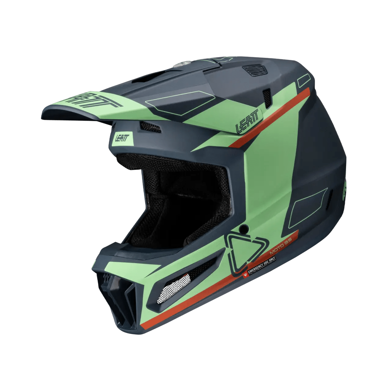 Leatt 3.5 Moto Helmet Kit w/ 4.5 Goggles V25 - MojoMotoSport.com