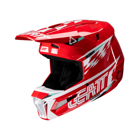 Leatt 3.5 Moto Helmet Kit w/ 4.5 Goggles V25 - MojoMotoSport.com