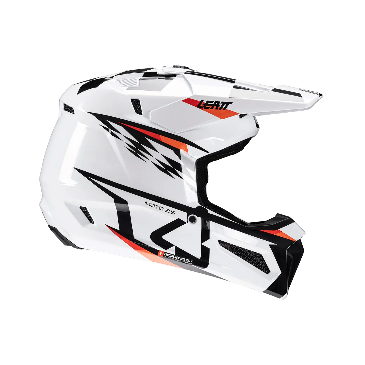 Leatt 3.5 Moto Helmet Kit w/ 4.5 Goggles V25 - MojoMotoSport.com