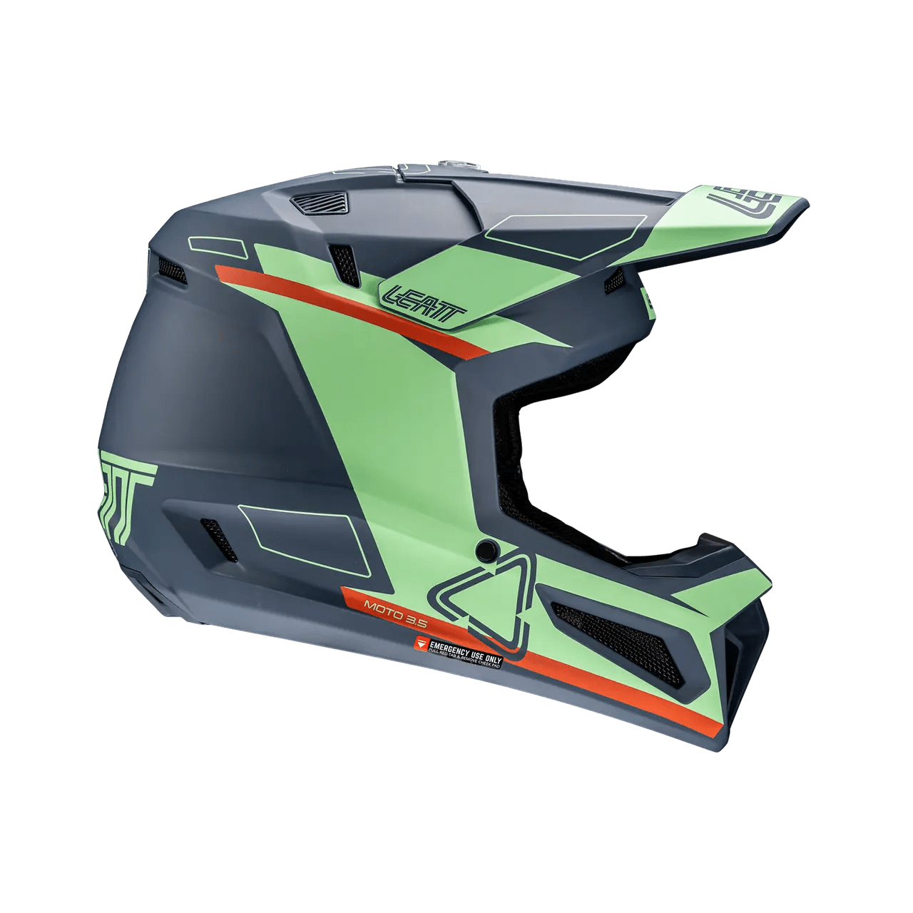 Leatt 3.5 Moto Helmet Kit w/ 4.5 Goggles V25 - MojoMotoSport.com