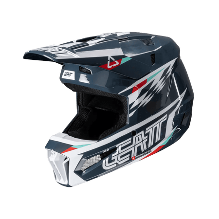 Leatt 3.5 Moto Helmet Kit w/ 4.5 Goggles V25 - MojoMotoSport.com