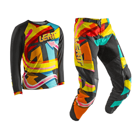 Leatt 3.5 Ride Kit Junior Jersey/Pants V25 - MojoMotoSport.com