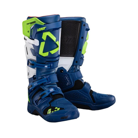 Leatt 4.5 Boot Blue V24 Sz8 Only [Closeout] - MojoMotoSport.com