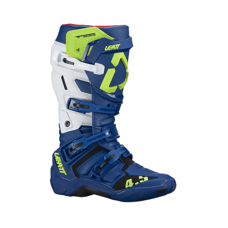 Leatt 4.5 Boot Blue V24 Sz8 Only [Closeout] - MojoMotoSport.com