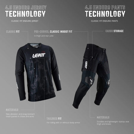 Leatt 4.5 Enduro Pants V25 - MojoMotoSport.com
