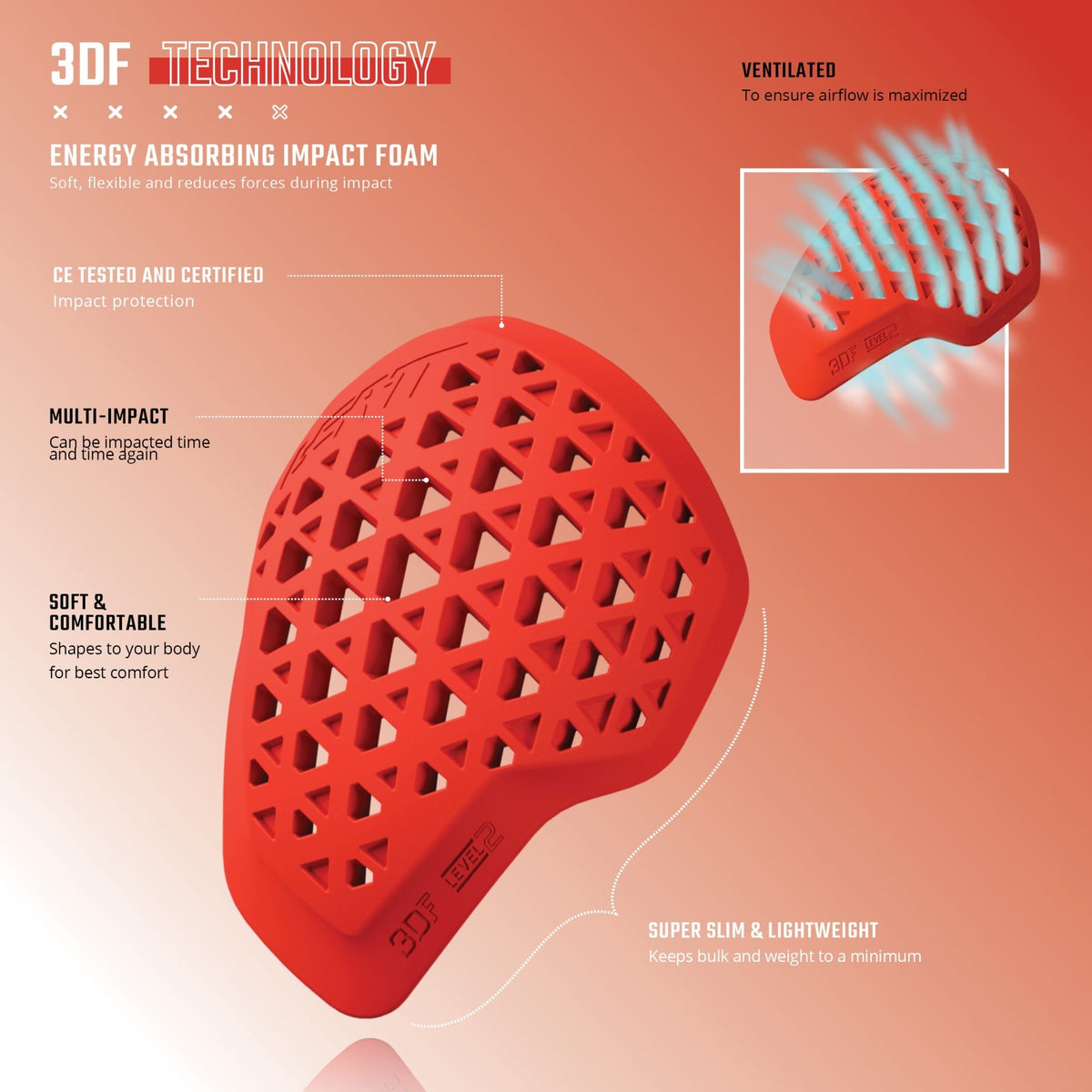 Leatt 5.0 3DF Evo EXT Knee Guards V25 - MojoMotoSport.com