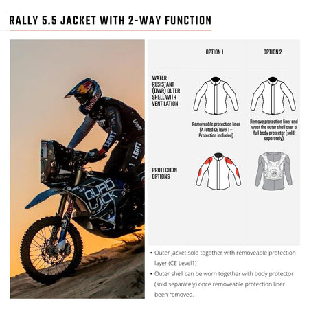 Leatt 5.5 ADV Rally Jacket - MojoMotoSport.com