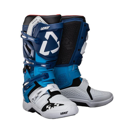 Leatt 5.5 Flexlock Boots V24 Cyan [Closeout] - MojoMotoSport.com