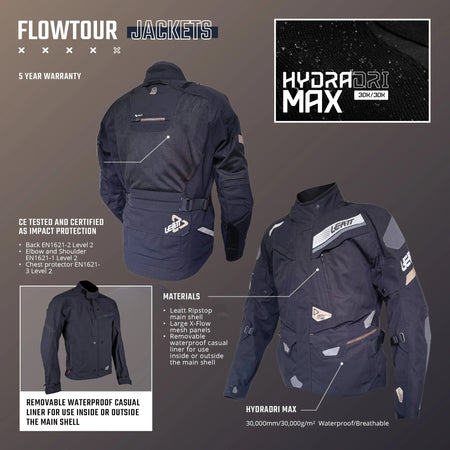 Leatt 7.5 FlowTour ADV/Dualsport Jacket - MojoMotoSport.com