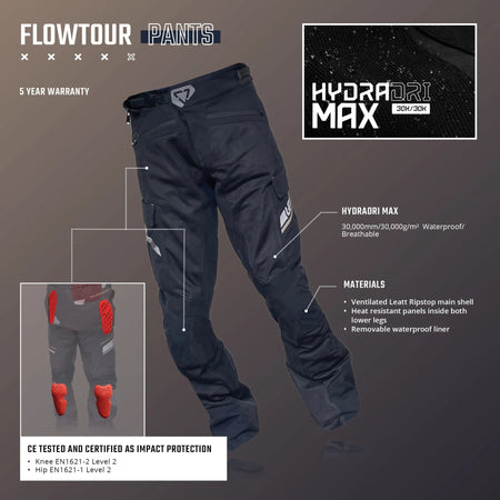 Leatt 7.5 FlowTour ADV/Dualsport Pants - MojoMotoSport.com