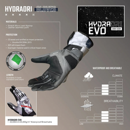 Leatt 7.5 HydraDri ADV/Dualsport Gloves - MojoMotoSport.com