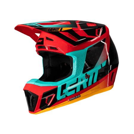 Leatt 7.5 Moto Helmet Kit w/ 4.5 Goggles V25 - MojoMotoSport.com