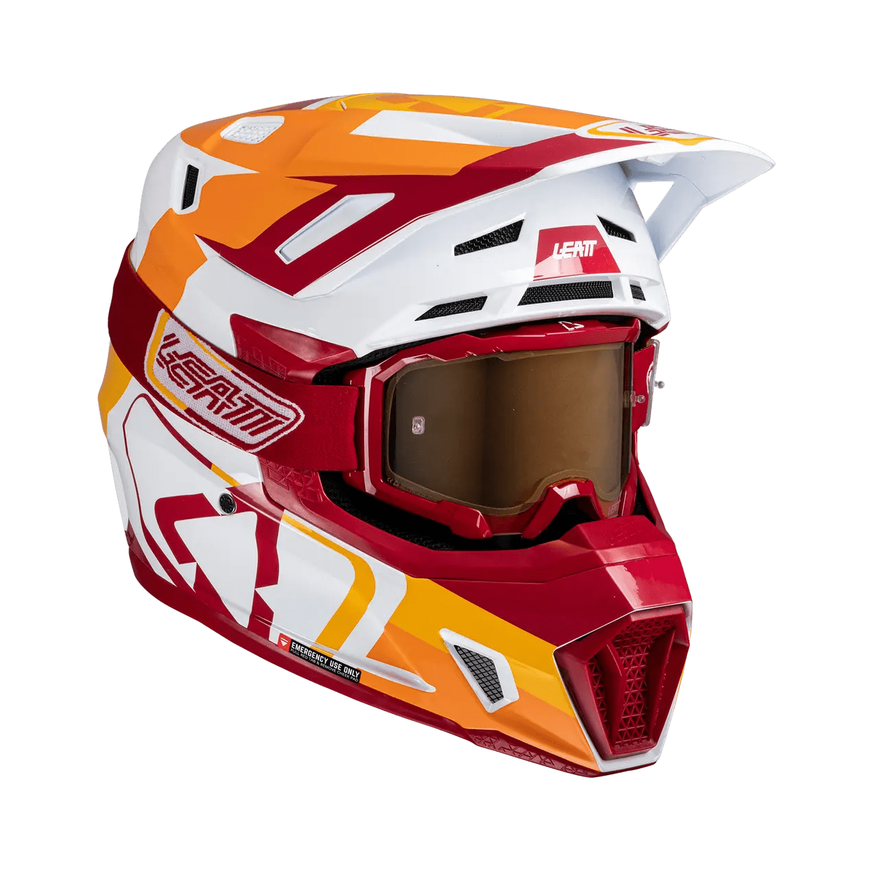 Leatt 7.5 Moto Helmet Kit w/ 4.5 Goggles V25 - MojoMotoSport.com