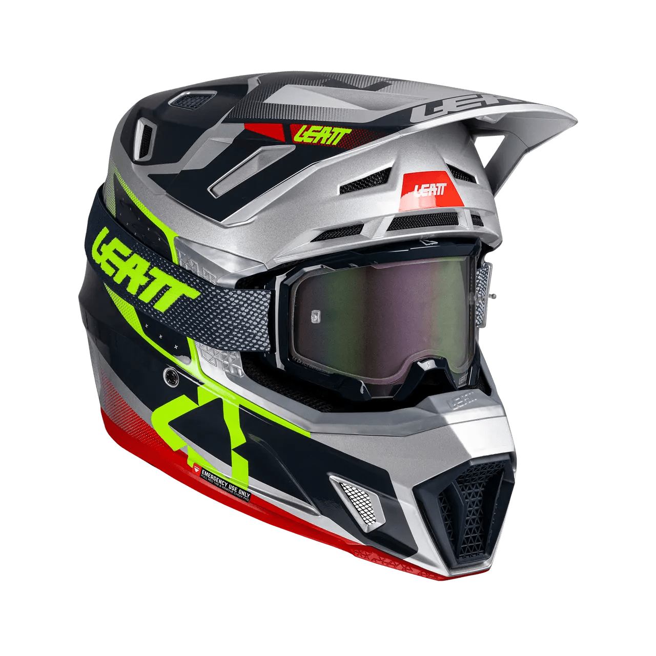 Leatt 7.5 Moto Helmet Kit w/ 4.5 Goggles V25 - MojoMotoSport.com