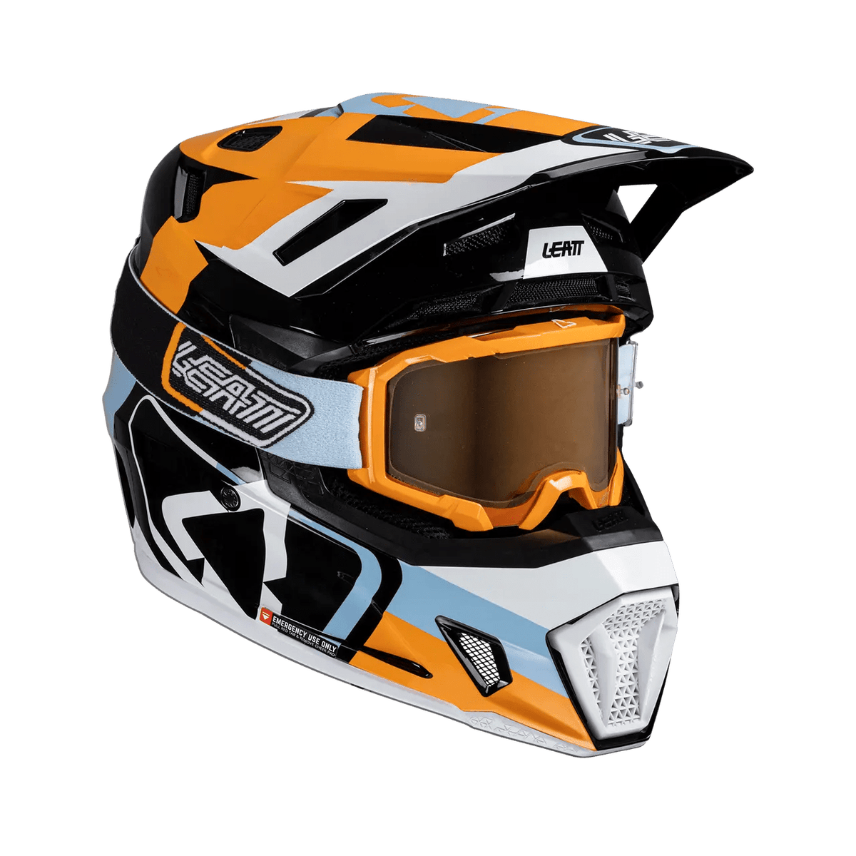 Leatt 7.5 Moto Helmet Kit w/ 4.5 Goggles V25 Leatt 7.5 Moto Helmet Kit w/ 4.5 Goggles V25