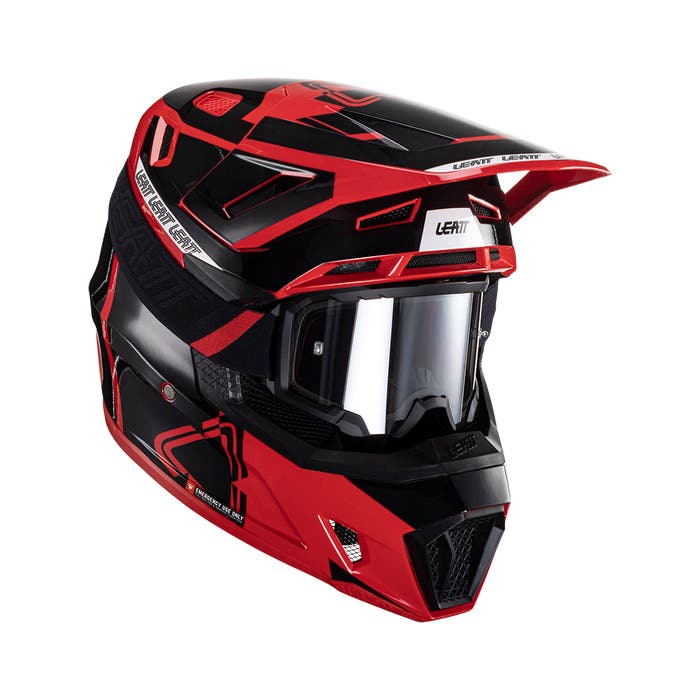 Leatt 7.5 Moto Helmet Kit With 4.5 Goggles V24 - MojoMotoSport.com