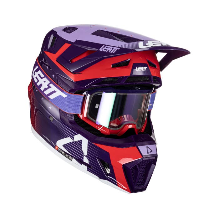 Leatt 7.5 Moto Helmet Kit With 4.5 Goggles V24 - MojoMotoSport.com