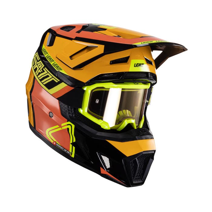 Leatt 7.5 Moto Helmet Kit With 4.5 Goggles V24 - MojoMotoSport.com