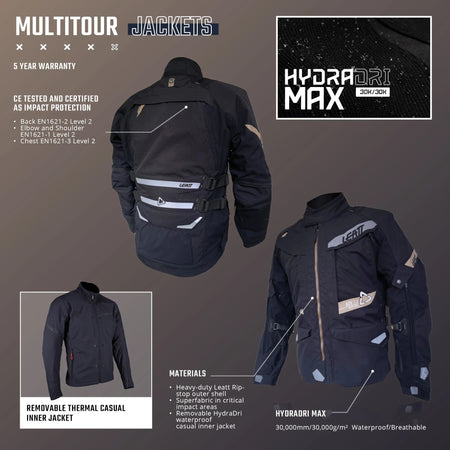 Leatt 7.5 MultiTour ADV/Dualsport Jacket - MojoMotoSport.com