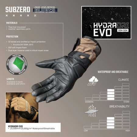 Leatt 7.5 SubZero ADV/Dualsport Gloves - MojoMotoSport.com