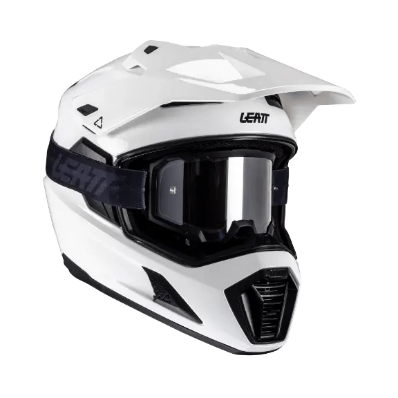 Leatt 8.5 ADV/Dualsport Helmet w/ 4.5 Goggle V25 - MojoMotoSport.com