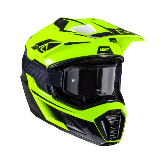Leatt 8.5 ADV/Dualsport Helmet w/ 4.5 Goggle V25 - MojoMotoSport.com