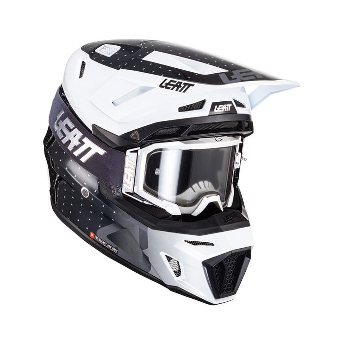 Leatt 8.5 Composite Helmet Kit With 5.5 Goggles V24 - MojoMotoSport.com