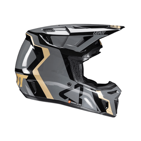 Leatt 8.5 Moto Composite Helmet Kit w/ 5.5 Goggles V25 - MojoMotoSport.com