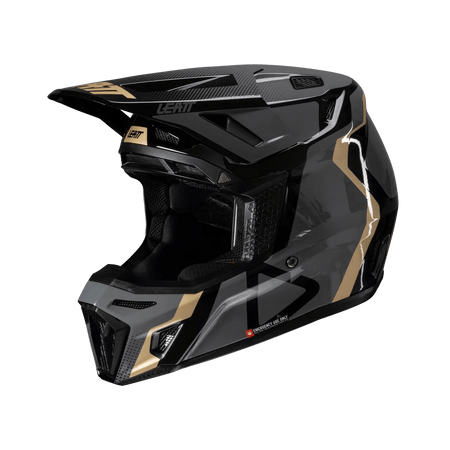 Leatt 8.5 Moto Composite Helmet Kit w/ 5.5 Goggles V25 - MojoMotoSport.com